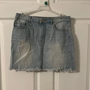 Forever 21 denim skirt size medium